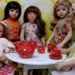 Fanouche от Silvia Natterer в гостях у кукол Maru and Friends. Испанские истории