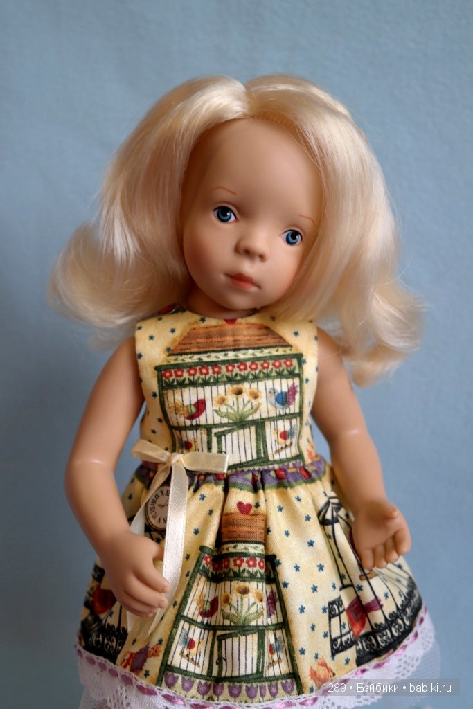 Утро после дождя. Одежда для кукол Minouche от Sylvia Natterer для Petitcollin