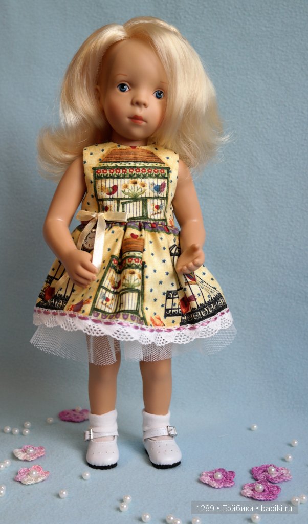 Утро после дождя. Одежда для кукол Minouche от Sylvia Natterer для Petitcollin (фото 9)