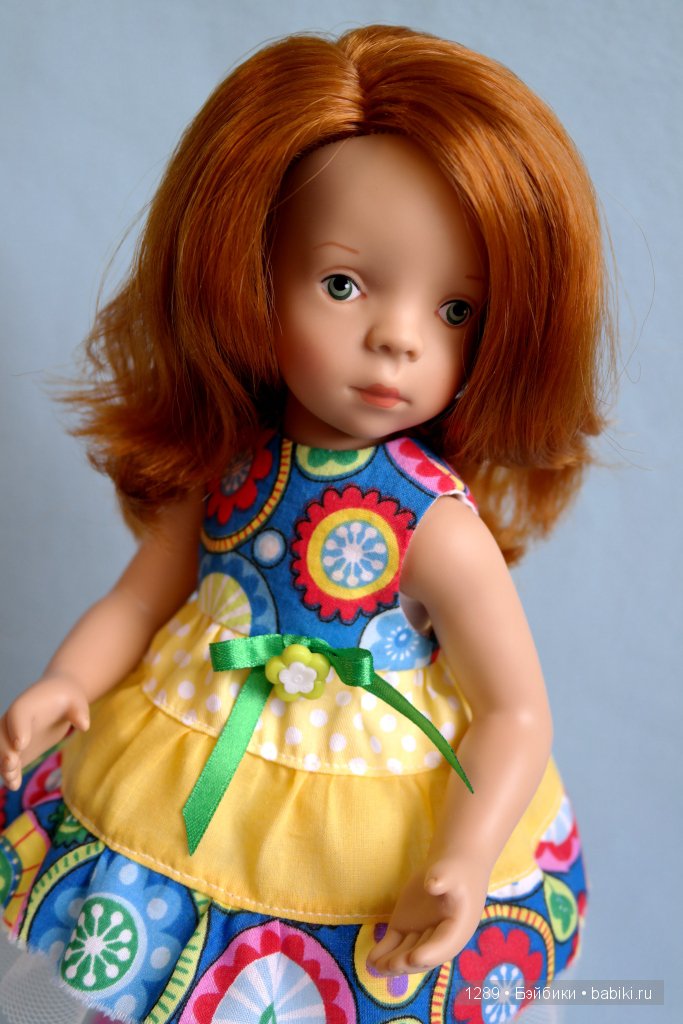 Утро после дождя. Одежда для кукол Minouche от Sylvia Natterer для Petitcollin