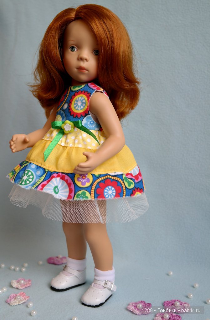 Утро после дождя. Одежда для кукол Minouche от Sylvia Natterer для Petitcollin