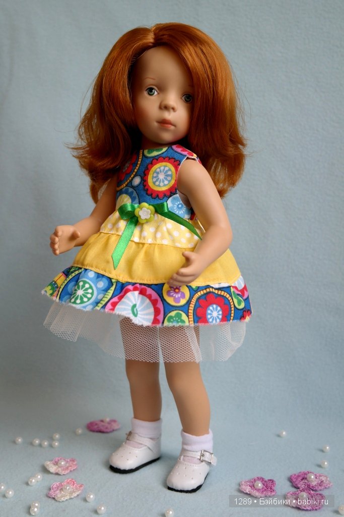 Утро после дождя. Одежда для кукол Minouche от Sylvia Natterer для Petitcollin