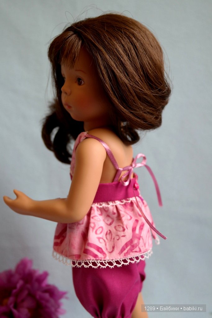 Утро после дождя. Одежда для кукол Minouche от Sylvia Natterer для Petitcollin