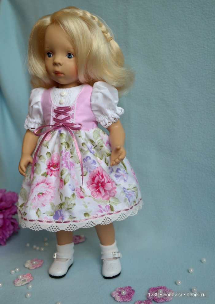 Утро после дождя. Одежда для кукол Minouche от Sylvia Natterer для Petitcollin