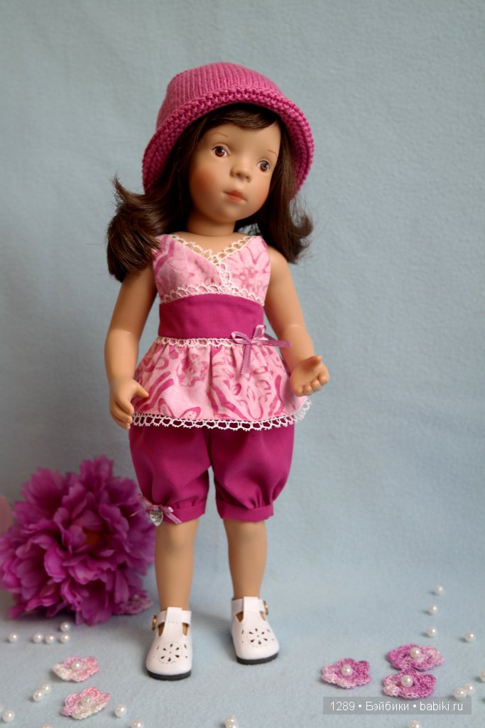 Утро после дождя. Одежда для кукол Minouche от Sylvia Natterer для Petitcollin