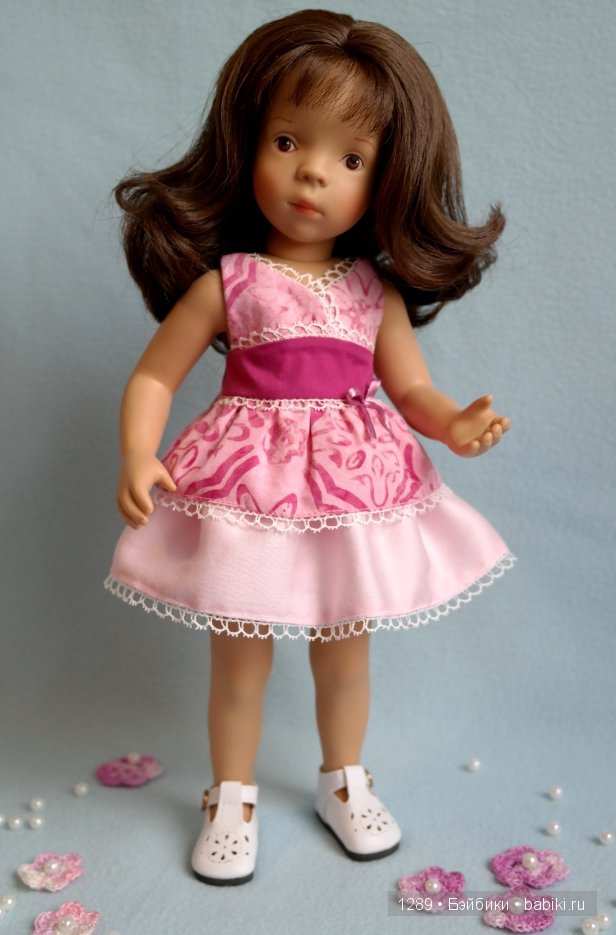 Утро после дождя. Одежда для кукол Minouche от Sylvia Natterer для Petitcollin