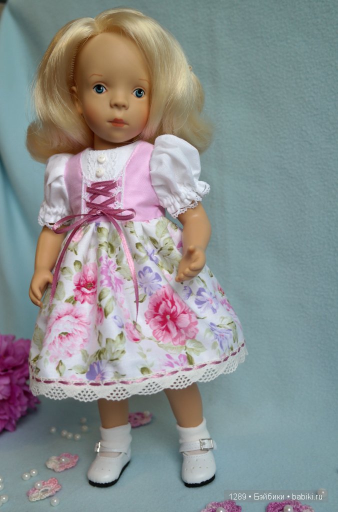 Утро после дождя. Одежда для кукол Minouche от Sylvia Natterer для Petitcollin