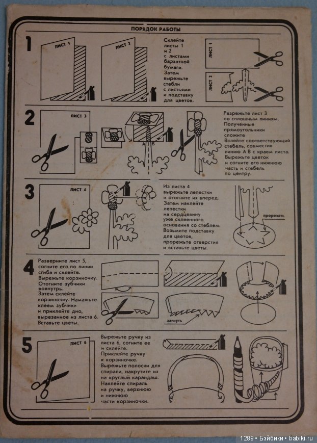 Юлька и корзиночка с цветами или привет из детства (фото 6)