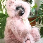 Розовое облачко - медведь Симон