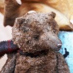 Старенький мишка Анис. Авторская игрушка Татьяны Матляк