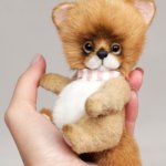 Лисёнок Василий. Игрушка ручной работы