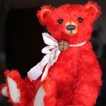 Рождественский медведь Rosso