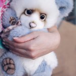 Медвежонок Митюшка. Авторские игрушки Татьяны Матляк