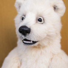 Нолан полярный медвежонок. Авторские игрушки ручной работы Татьяны Матляк