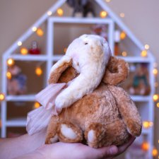 Слон пончик. Авторская игрушка ручной работы Татьяны Матляк