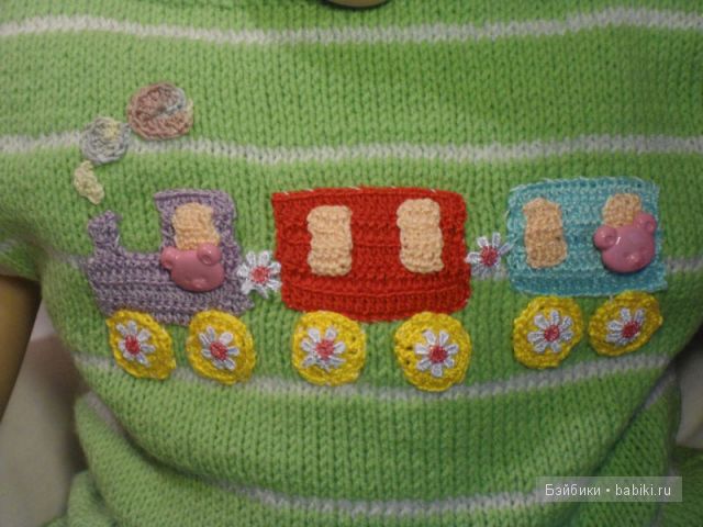 Ехали медведи или вязалочки для куклы Ванечки (фото 7)