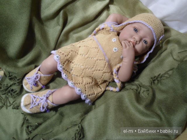 Примерялочки или новые вязалочки для куколки Antonio Juan (фото 3)