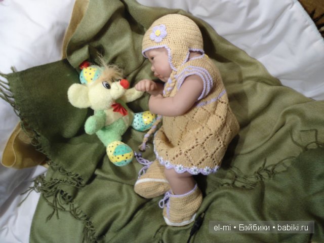 Примерялочки или новые вязалочки для куколки Antonio Juan (фото 4)