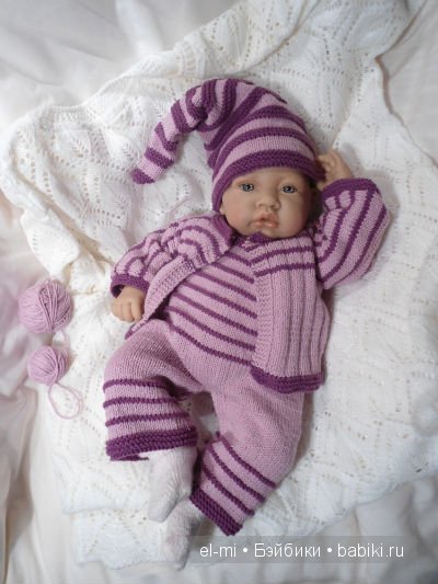 Примерялочки или новые вязалочки для куколки Antonio Juan