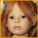 Куклы Хэрриетт, Регина и Элли Heidi Plusczok на фоне Детского Портрета в живописи