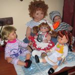 Знакомство с моими куклами