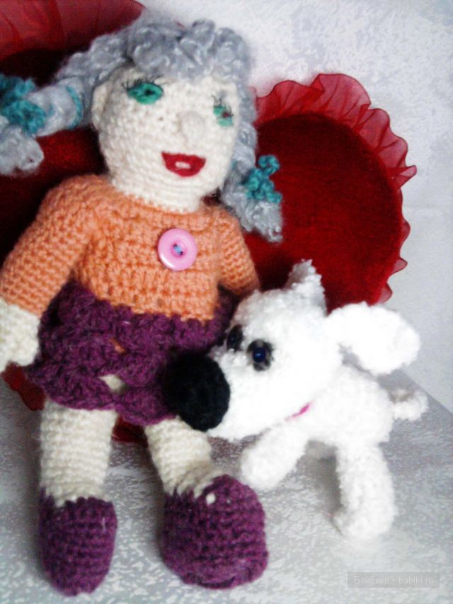 девочка и пес