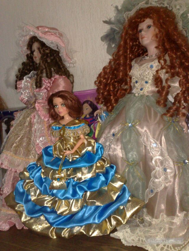 А я - красавица вне конкурса! Бальное платье для куклы своими руками (фото 2)