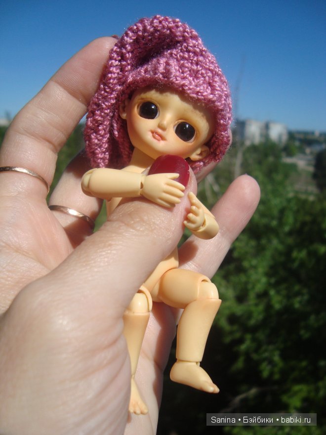 Мэйк-ап и блаш для малышки BJD от Felix