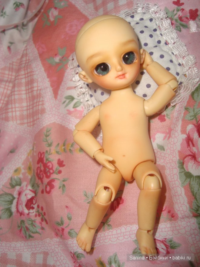 Мэйк-ап и блаш для малышки BJD от Felix