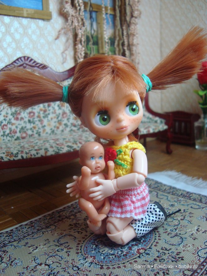 Моя переделочка Злата, Petite Blythe. Возможности тела Obitsu (фото 8)