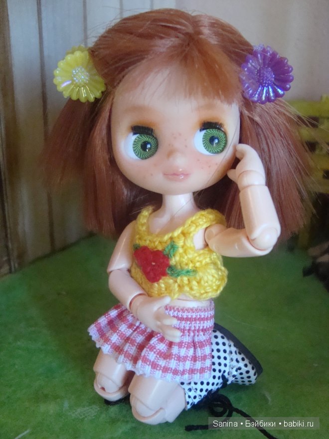 Моя переделочка Злата, Petite Blythe. Возможности тела Obitsu (фото 4)