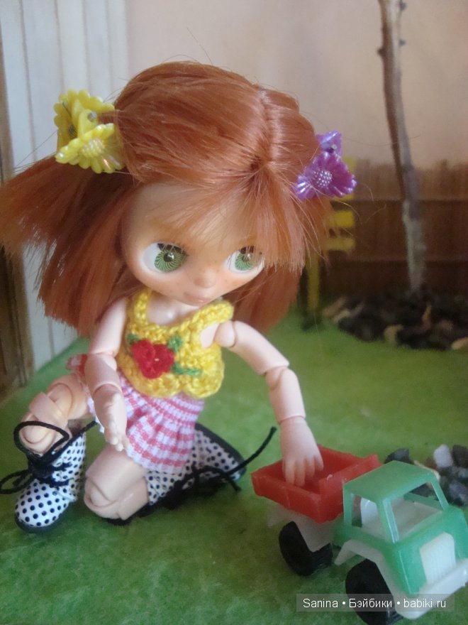 Моя переделочка Злата, Petite Blythe. Возможности тела Obitsu (фото 5)