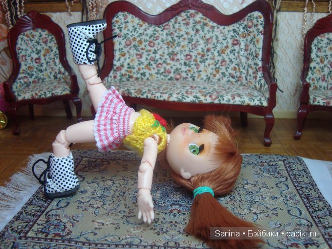 Моя переделочка Злата, Petite Blythe. Возможности тела Obitsu (фото 7)