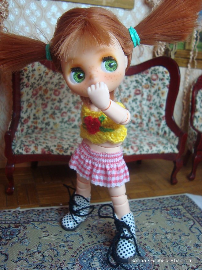 Моя переделочка Злата, Petite Blythe. Возможности тела Obitsu (фото 6)