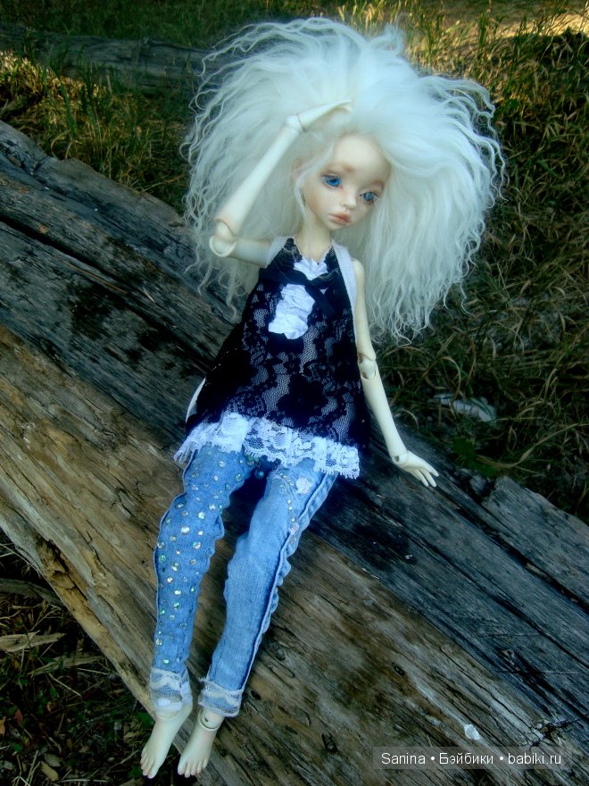 А у нас обновочки! Проба пера в швейном деле. Софи (Larina от DIM) (фото 7)