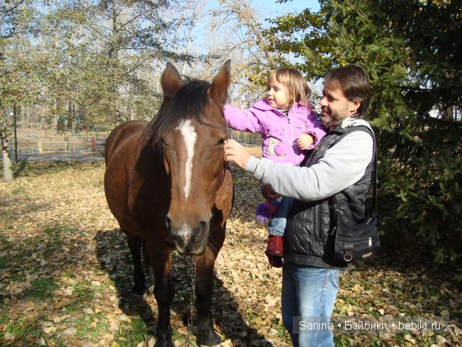 Погожий осенний денечек. Лялькина прогулка