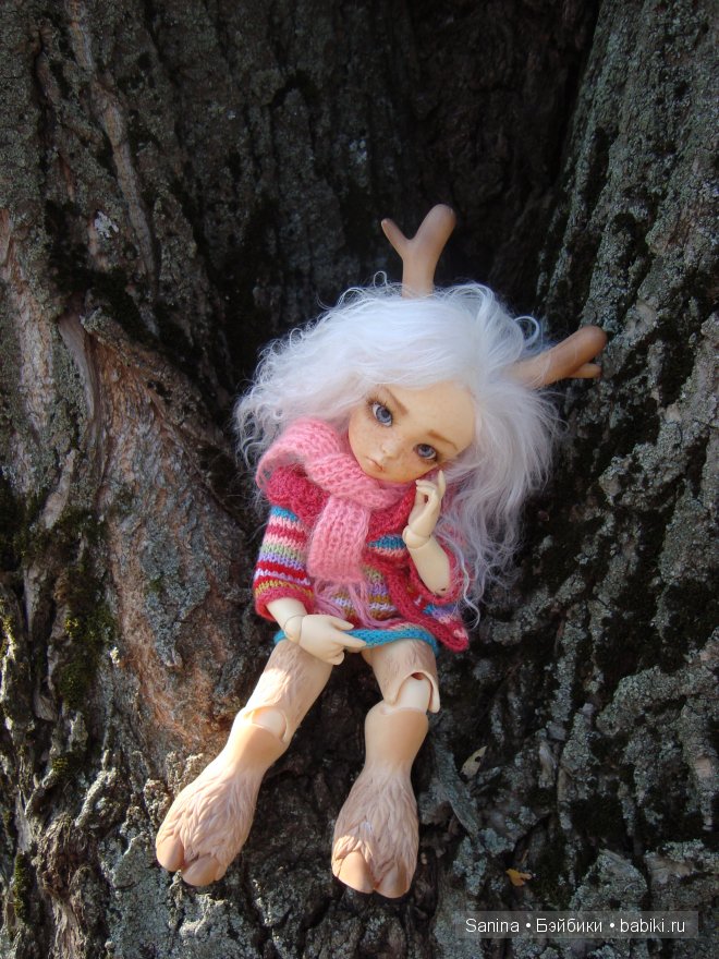 Погожий осенний денечек. Лялькина прогулка