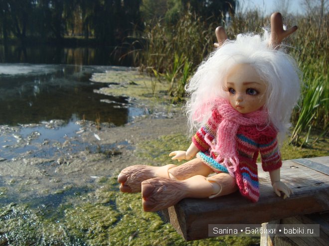 Погожий осенний денечек. Лялькина прогулка