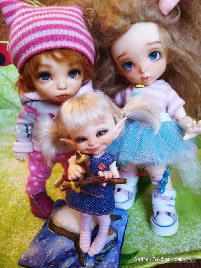 Наши Агаша, Маняша и Стеша