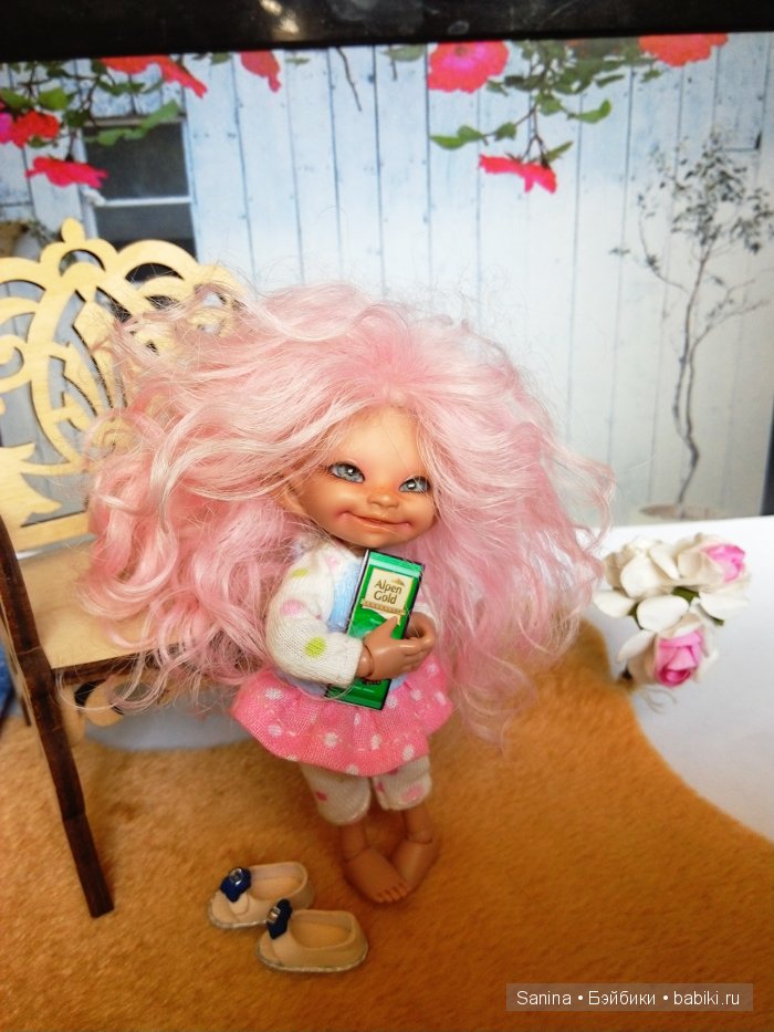 Стешка- Сладкоежка | Бэйбики Стешка- Сладкоежка — Куклы Fairyland (ФэйриЛэнд): BJD (БЖД) (фото 6)