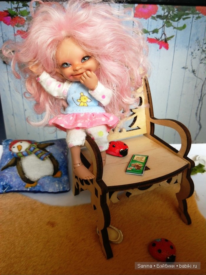 Стешка- Сладкоежка | Бэйбики Стешка- Сладкоежка — Куклы Fairyland (ФэйриЛэнд): BJD (БЖД) (фото 5)