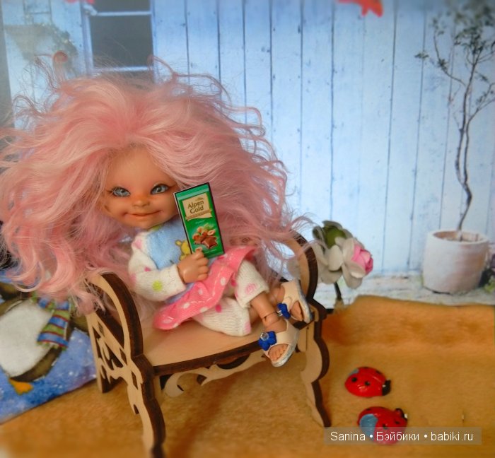 Стешка- Сладкоежка | Бэйбики Стешка- Сладкоежка — Куклы Fairyland (ФэйриЛэнд): BJD (БЖД) (фото 8)