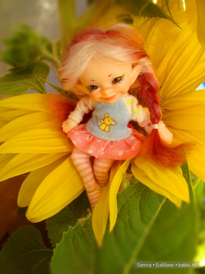 Аврора. или... Солнышко в подсолнушке. Реал пуки Soso | Бэйбики Аврора. или... Солнышко в подсолнушке. Реал пуки Soso (фото 9)