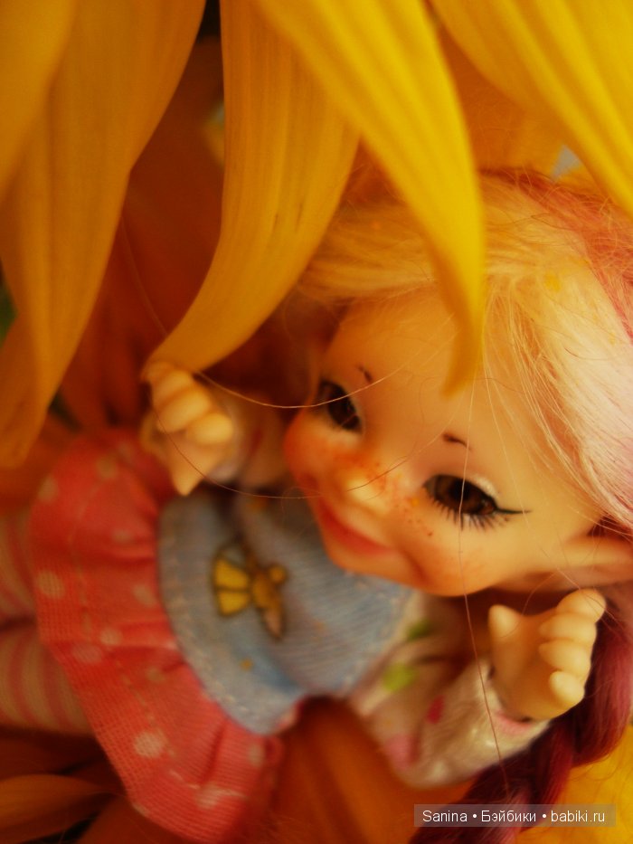 Аврора. или... Солнышко в подсолнушке. Реал пуки Soso | Бэйбики Аврора. или... Солнышко в подсолнушке. Реал пуки Soso (фото 10)