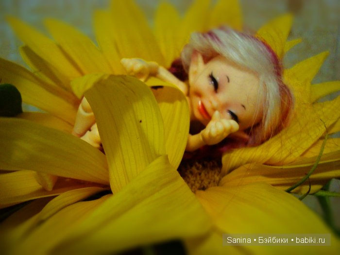 Аврора. или... Солнышко в подсолнушке. Реал пуки Soso | Бэйбики Аврора. или... Солнышко в подсолнушке. Реал пуки Soso (фото 2)