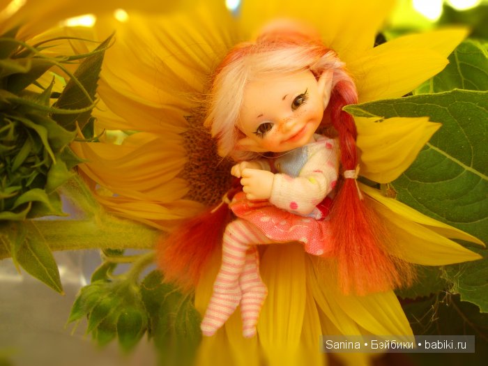 Аврора. или... Солнышко в подсолнушке. Реал пуки Soso | Бэйбики Аврора. или... Солнышко в подсолнушке. Реал пуки Soso (фото 8)