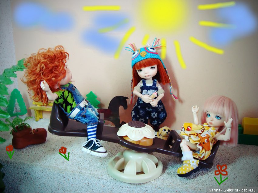 А у нас своё лето — Фотоистории с куклами BJD (БЖД): сериалы