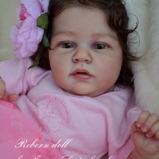 Весенняя девочка Mary Ann, кукла реборн Татьяны Латашевской