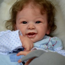 Улыбашка Феникс. Кукла реборн Татьяны Латашевской