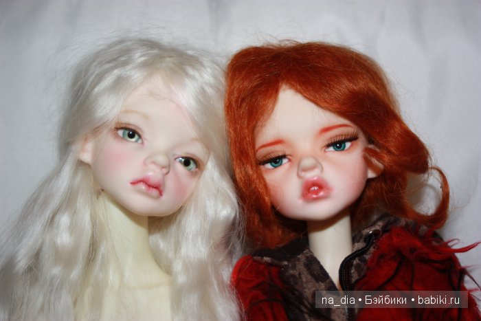 Две сестры Лола и Лайя | Бэйбики Две сестры Лола и Лайя — Куклы DIM (Doll in Mind): корейские BJD (БЖД) (фото 3)